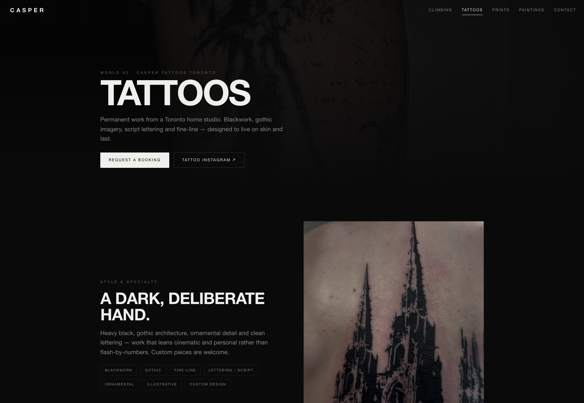 Casper — tattoos page