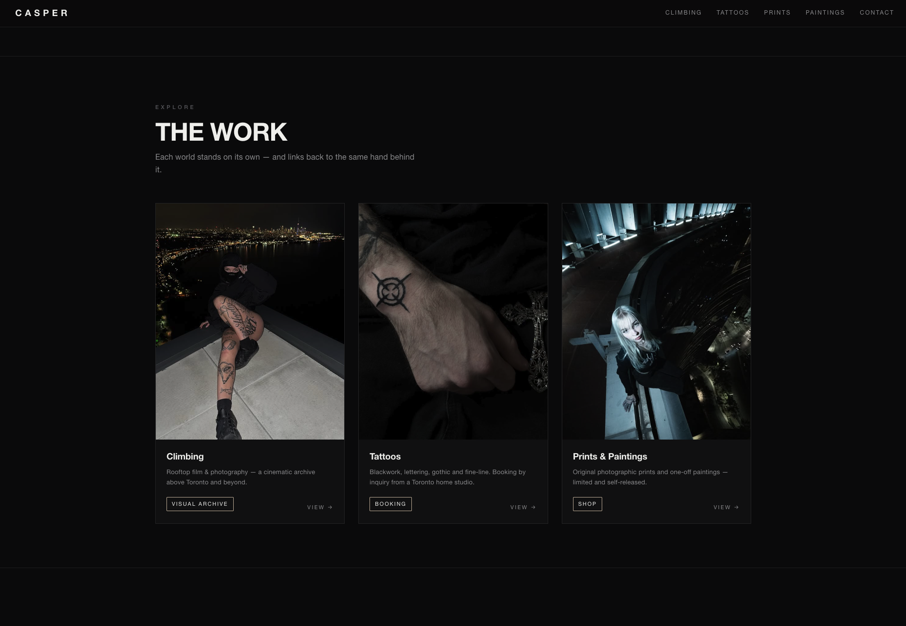 Casper — the work hub