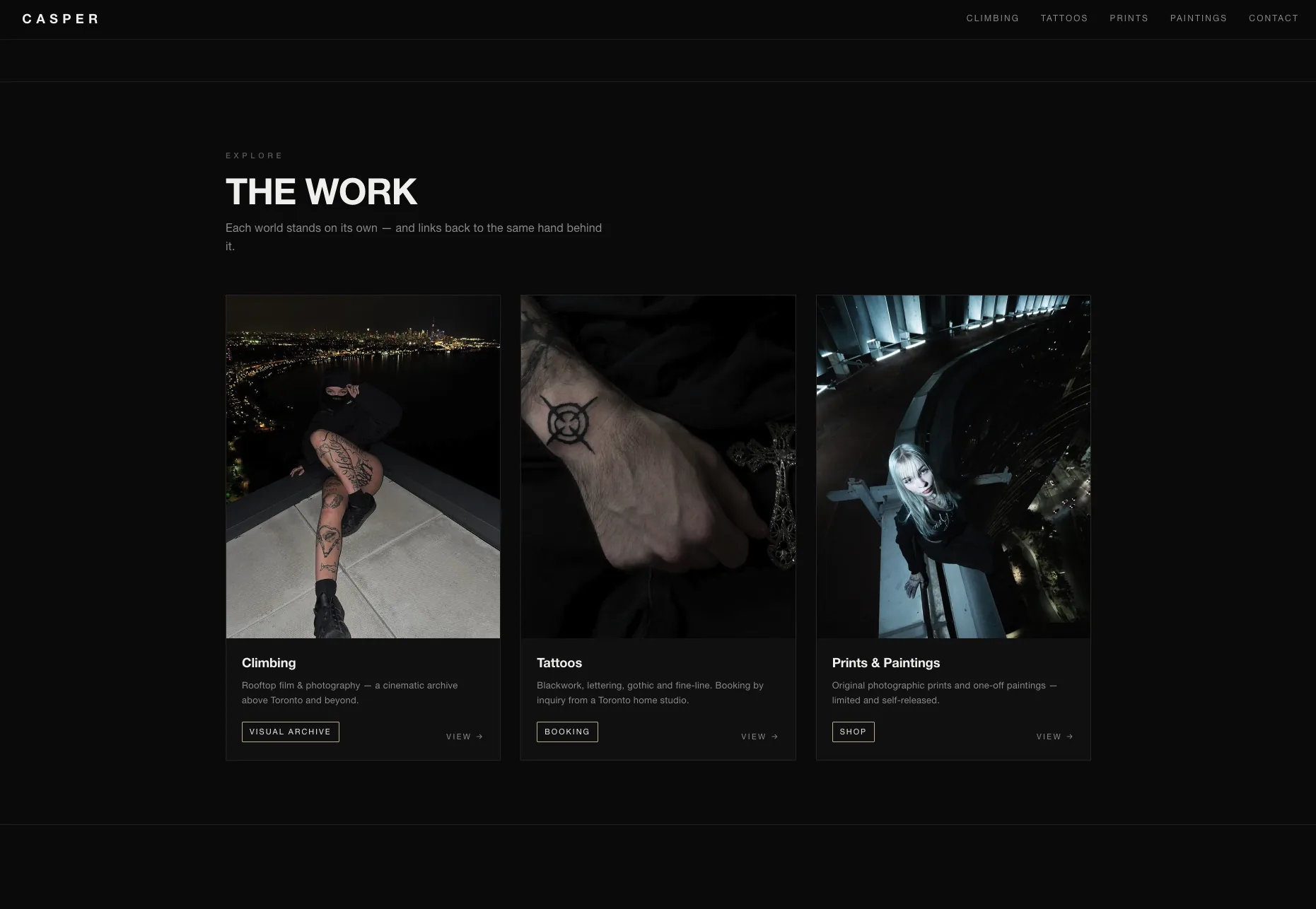 Casper work hub