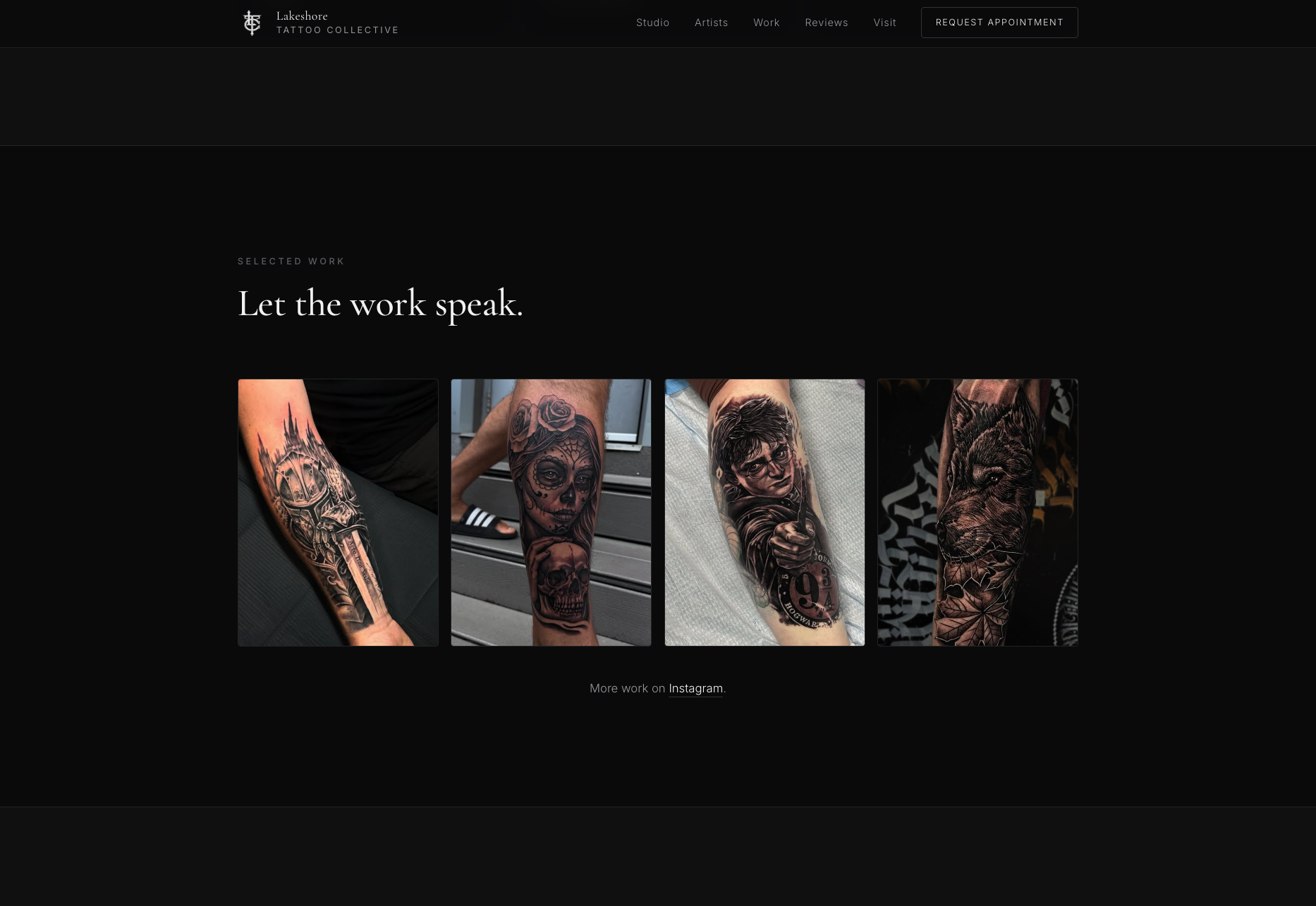 Lakeshore — the work gallery