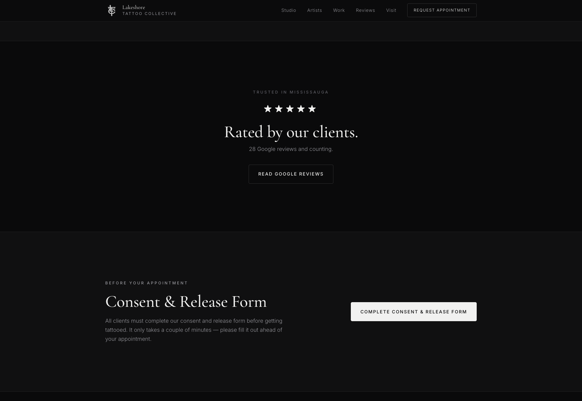 Lakeshore — studio, consent and reviews