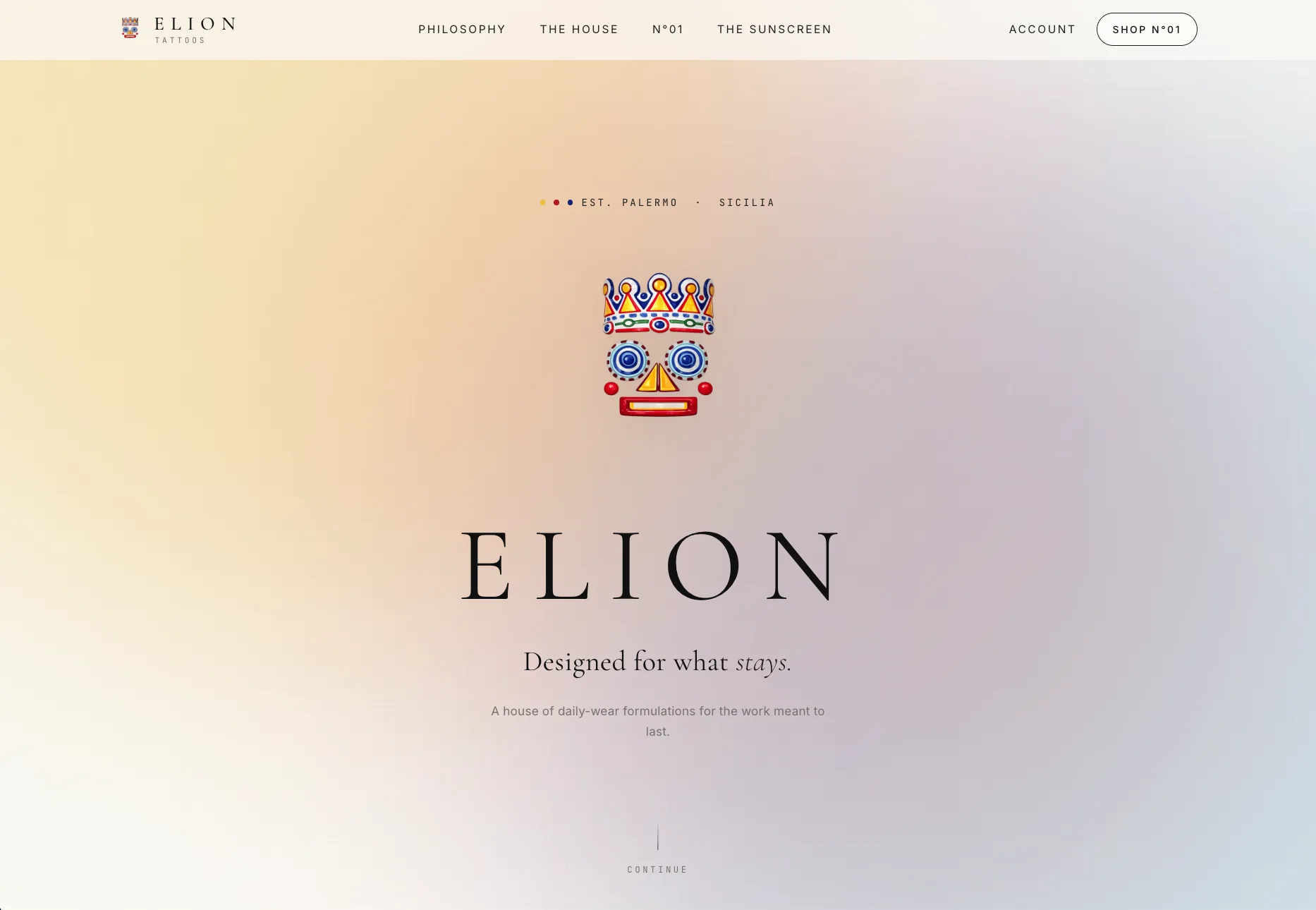 ELION storefront
