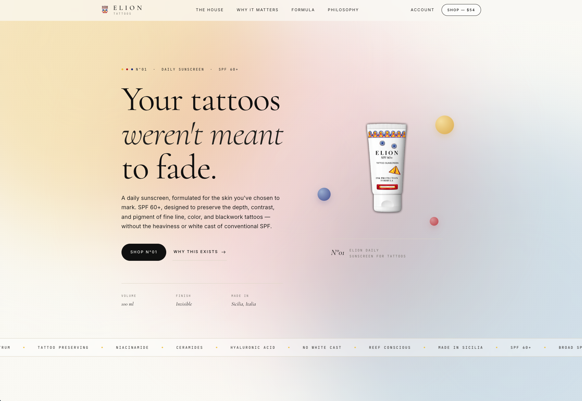 ELION — product page
