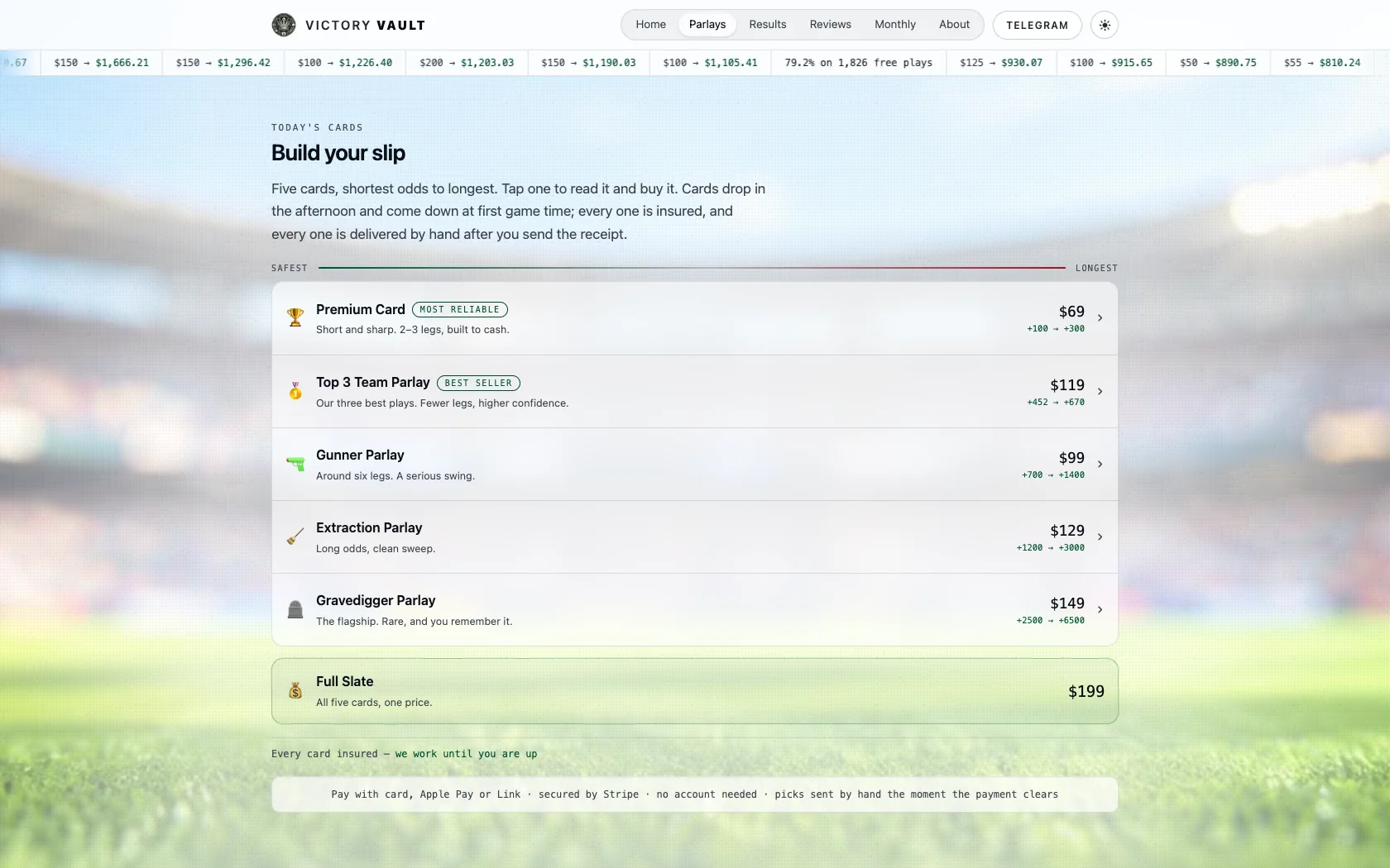 Victory Vault in the Day game theme